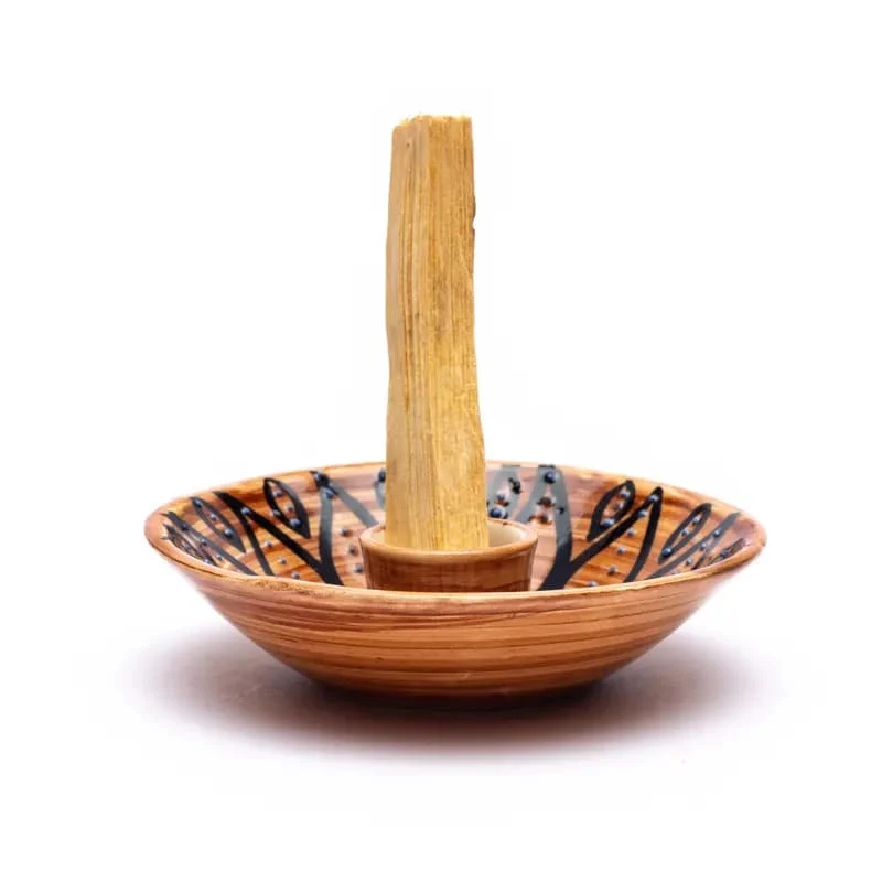 Palo santo wierookhouder bruin