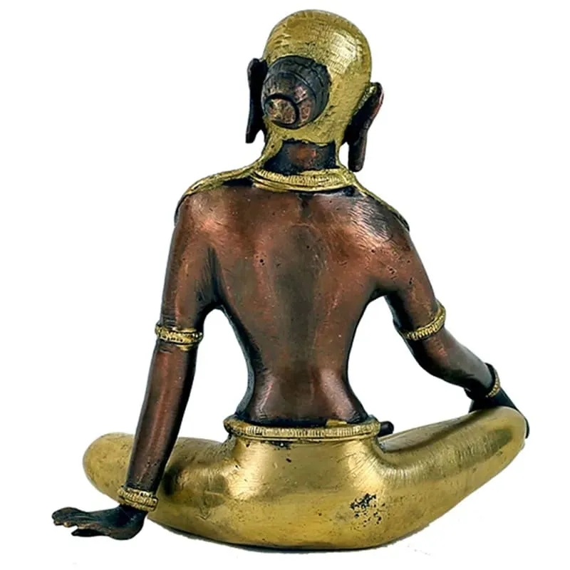 Parvati beeldje tweekleurig