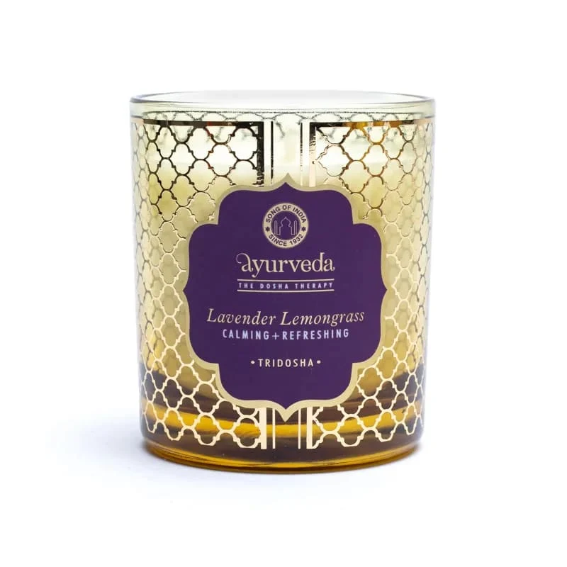 Tridosha lavendel citroengras Ayurveda geurkaars