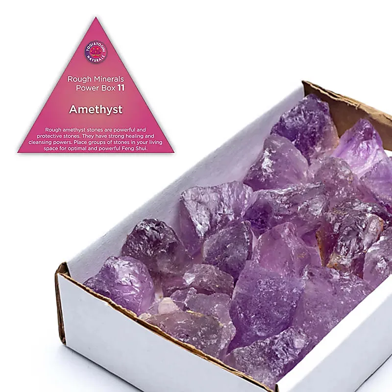 Power box 11 Ruwe Amethist Healing