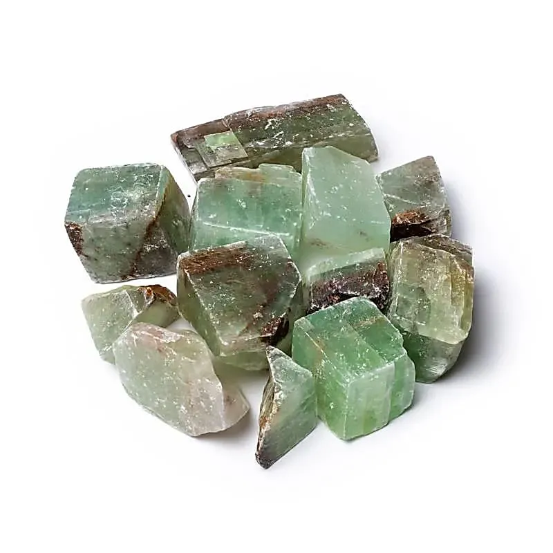Ruwe groene calciet