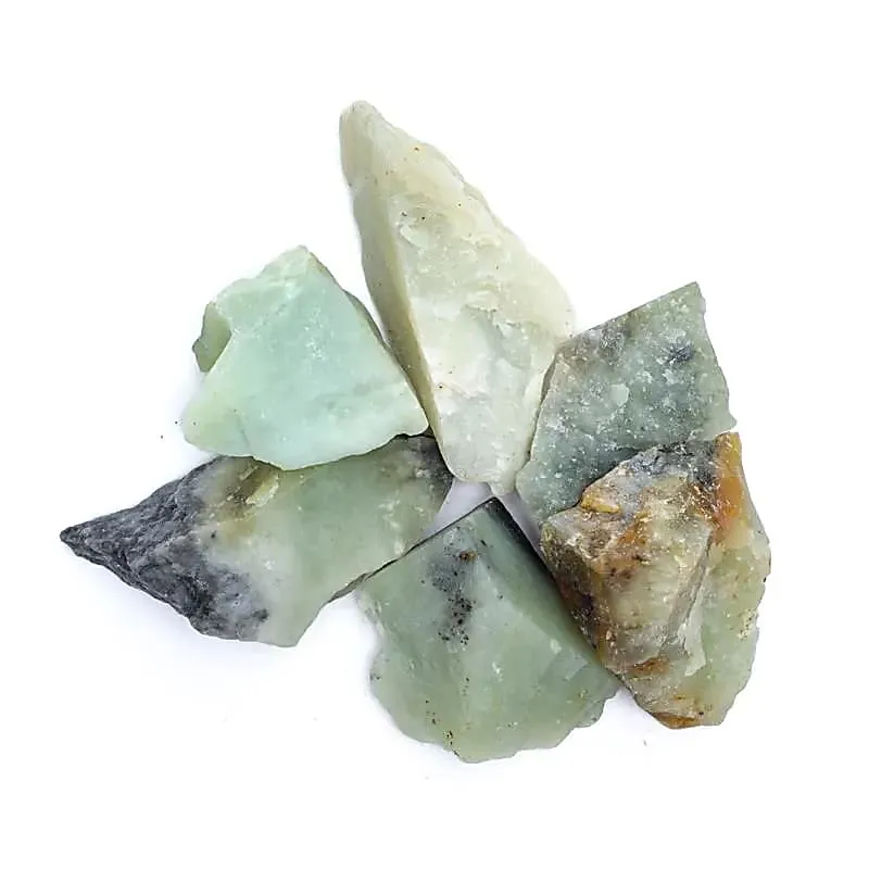 Ruwe new jade (serpentijn)