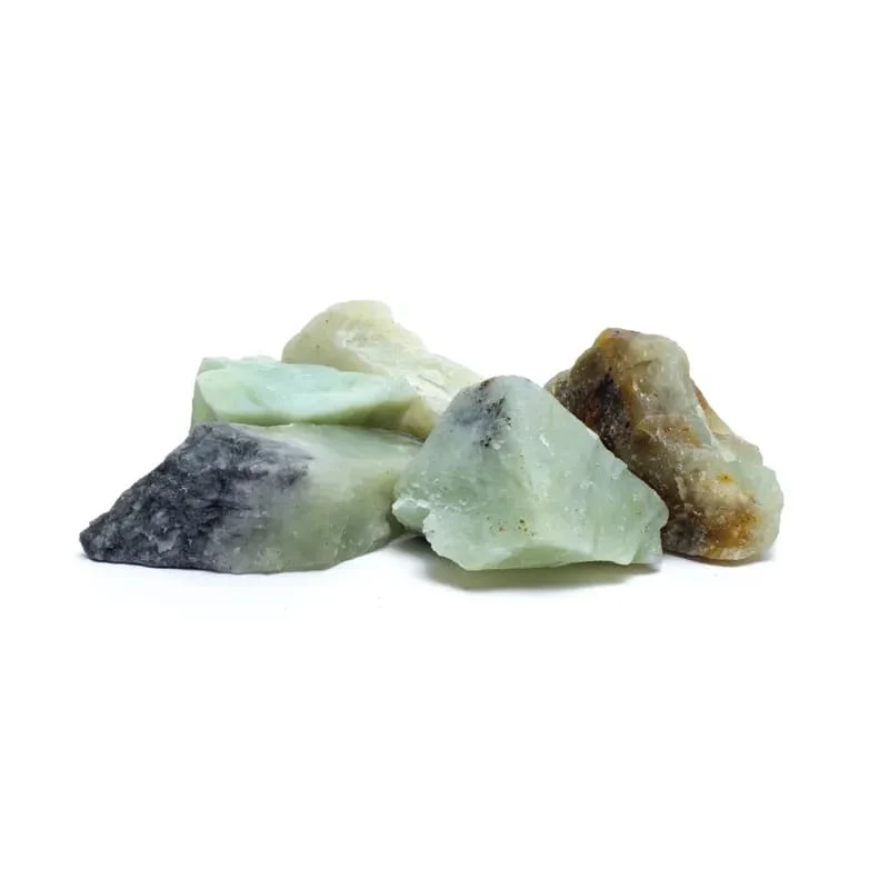 Ruwe new jade (serpentijn)