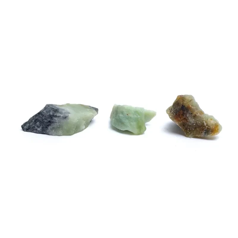 Ruwe new jade (serpentijn)