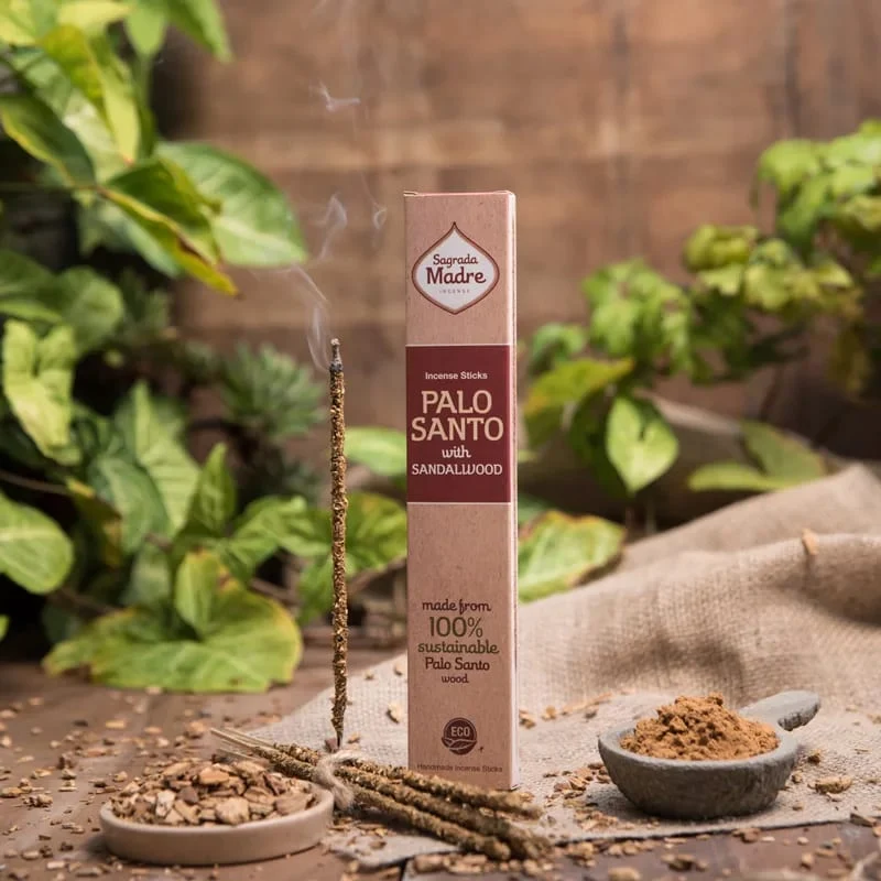 Sagrada Madre Palo Santo wierook met Sandelhout