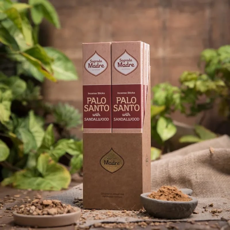 Sagrada Madre Palo Santo wierook met Sandelhout