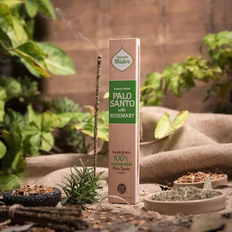 Sagrada Madre Palo Santo wierook met Rozemarijn