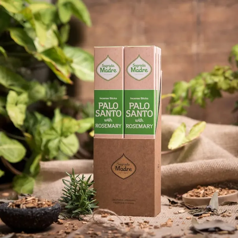 Sagrada Madre Palo Santo wierook met Rozemarijn