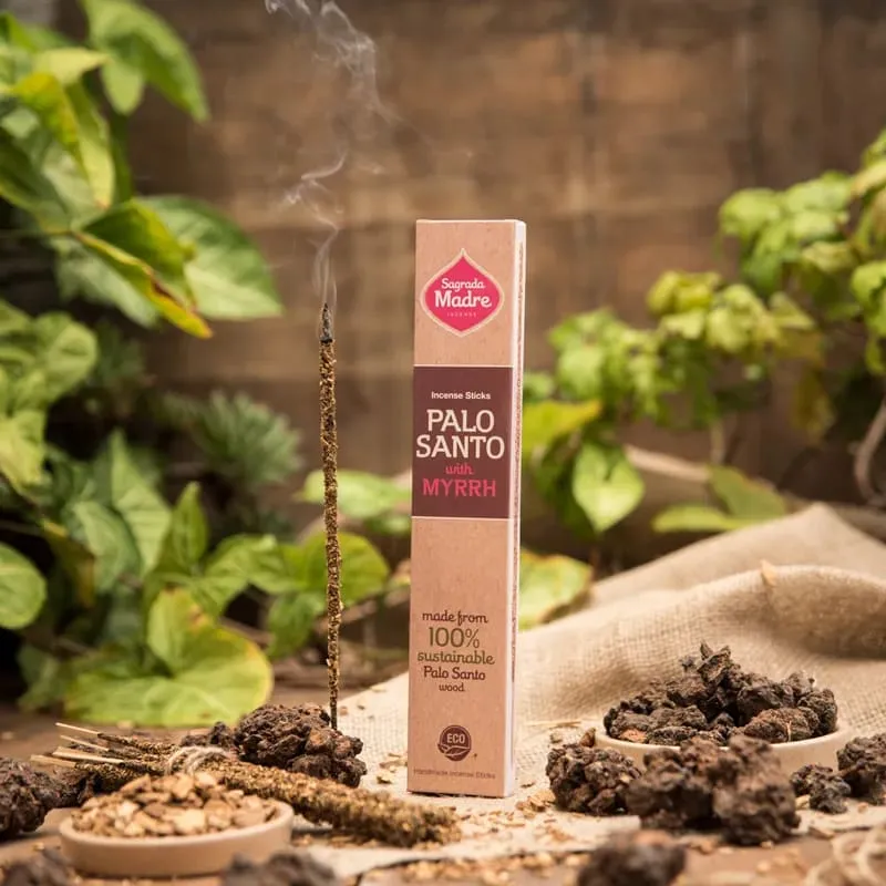 Sagrada Madre Palo Santo wierook met Mirre
