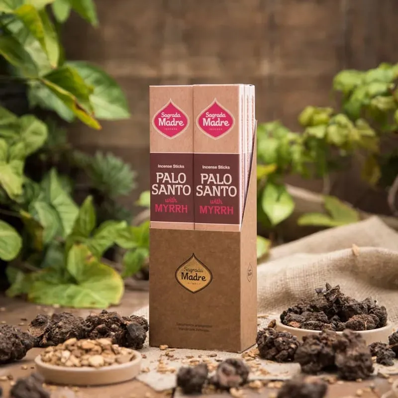 Sagrada Madre Palo Santo wierook met Mirre