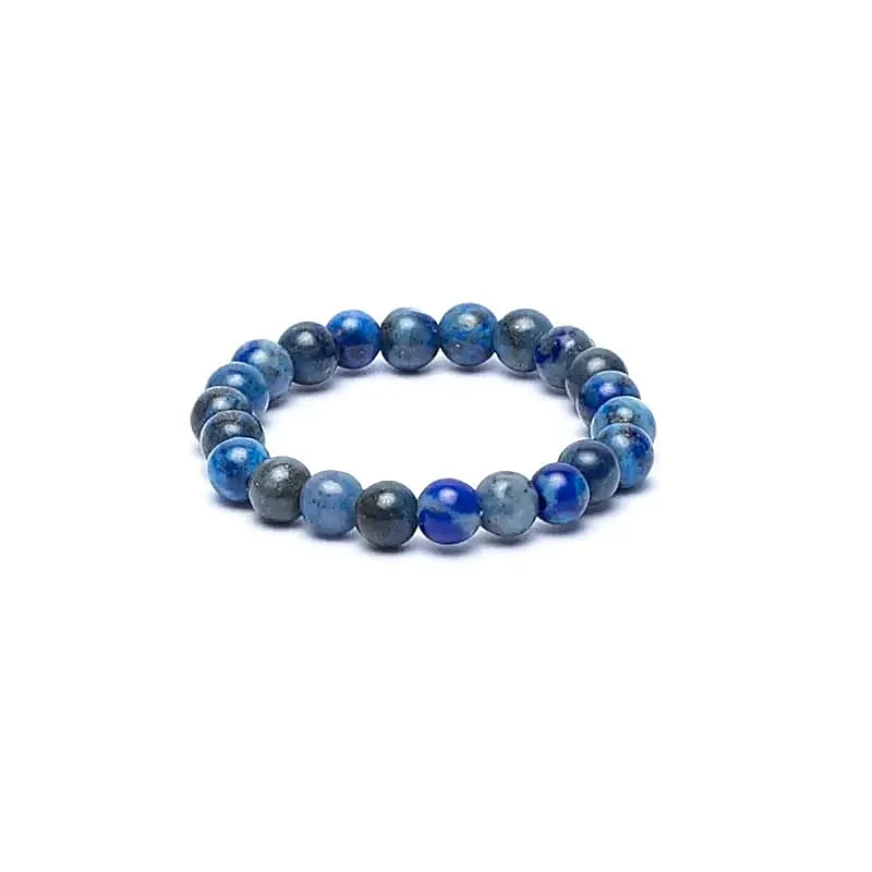 Ring lapis lazuli elastisch