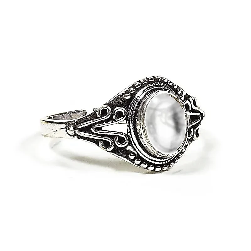 Ring met bergkristal