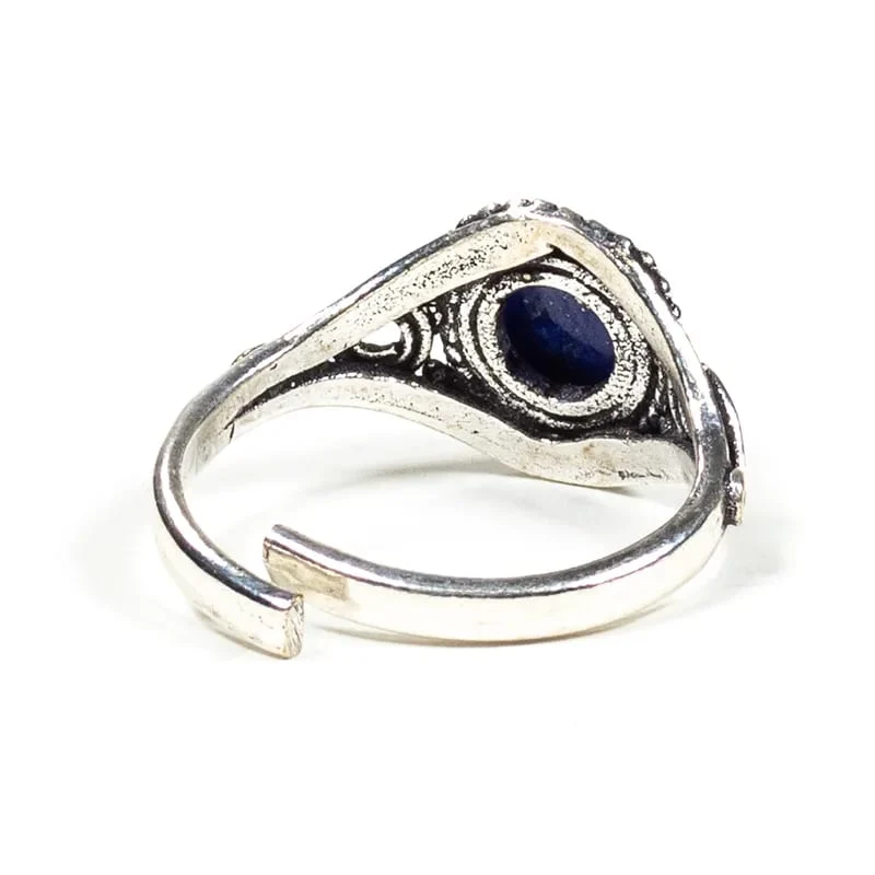 Ring met lapis lazuli