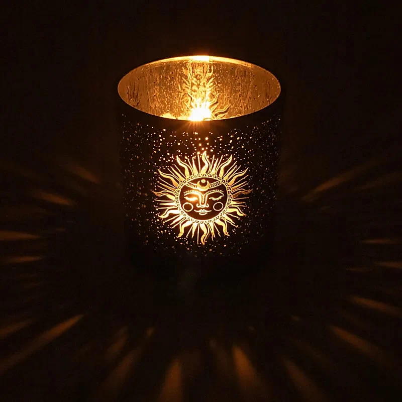 Sfeerlicht slapende maan en zon