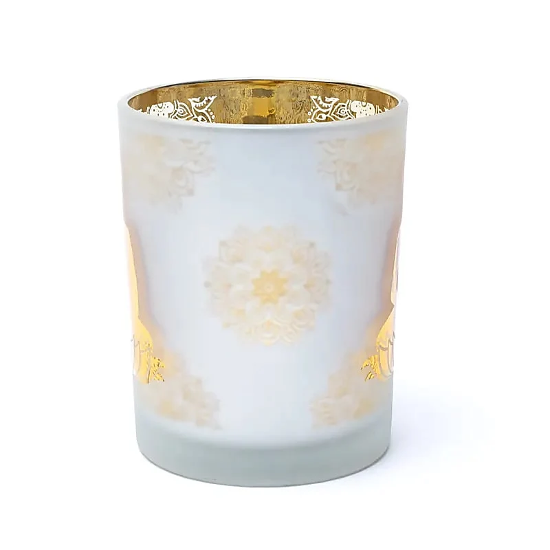 Sfeerlicht matglas/metallic Boeddha