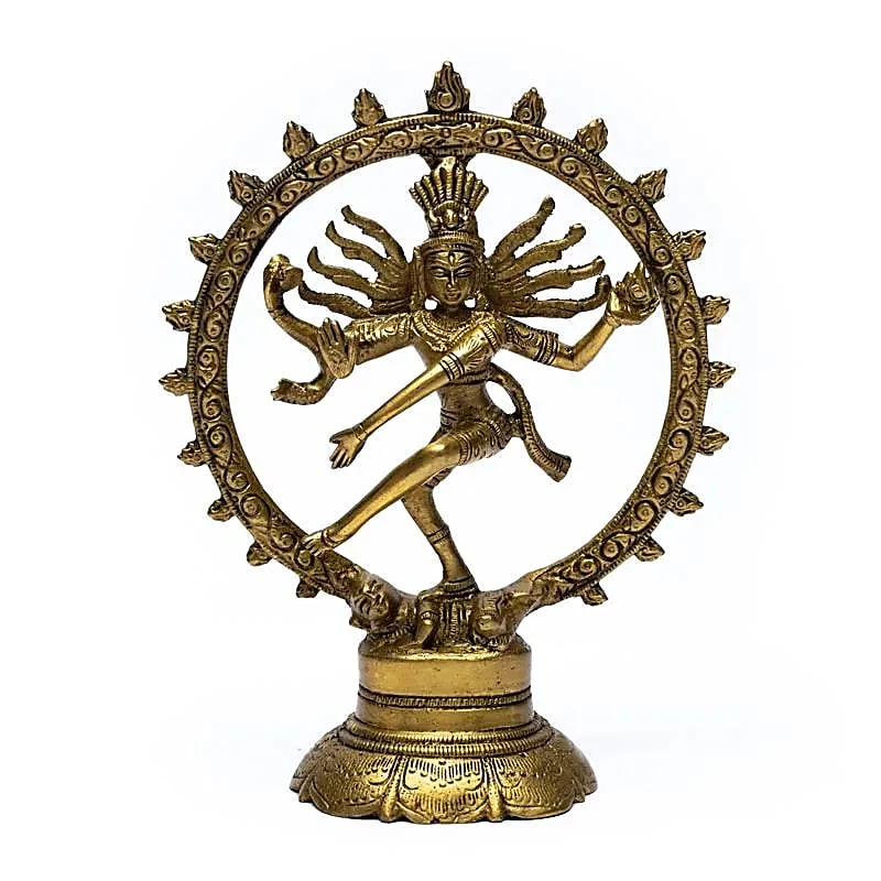 Shiva Nataraj messing 1 kleur