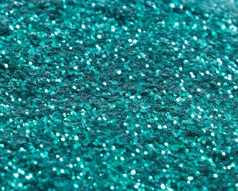 Cosmetic Glitter, Turquoise Green