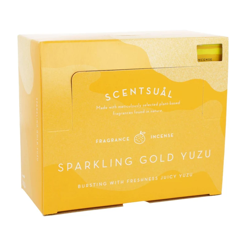 Scentsual Sprankelend Gouden Yuzu wierook