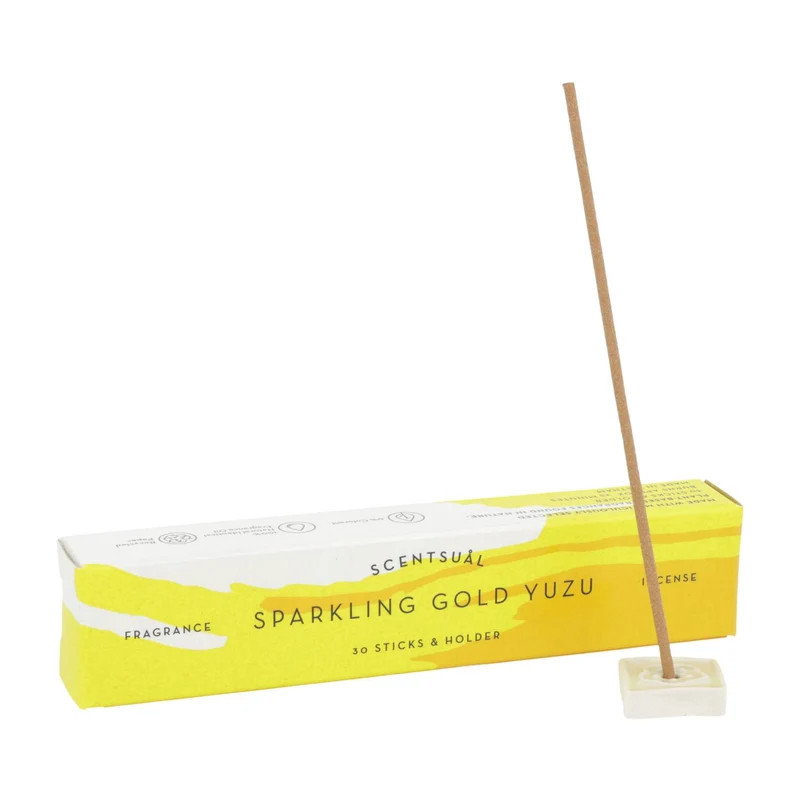 Scentsual Sprankelend Gouden Yuzu wierook
