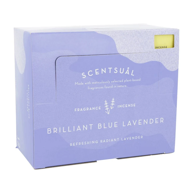Scentsual Brilliant Blauw Lavendel wierook