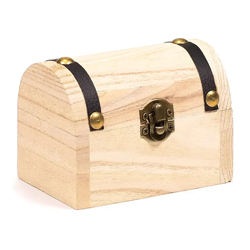 Houten schatkistje