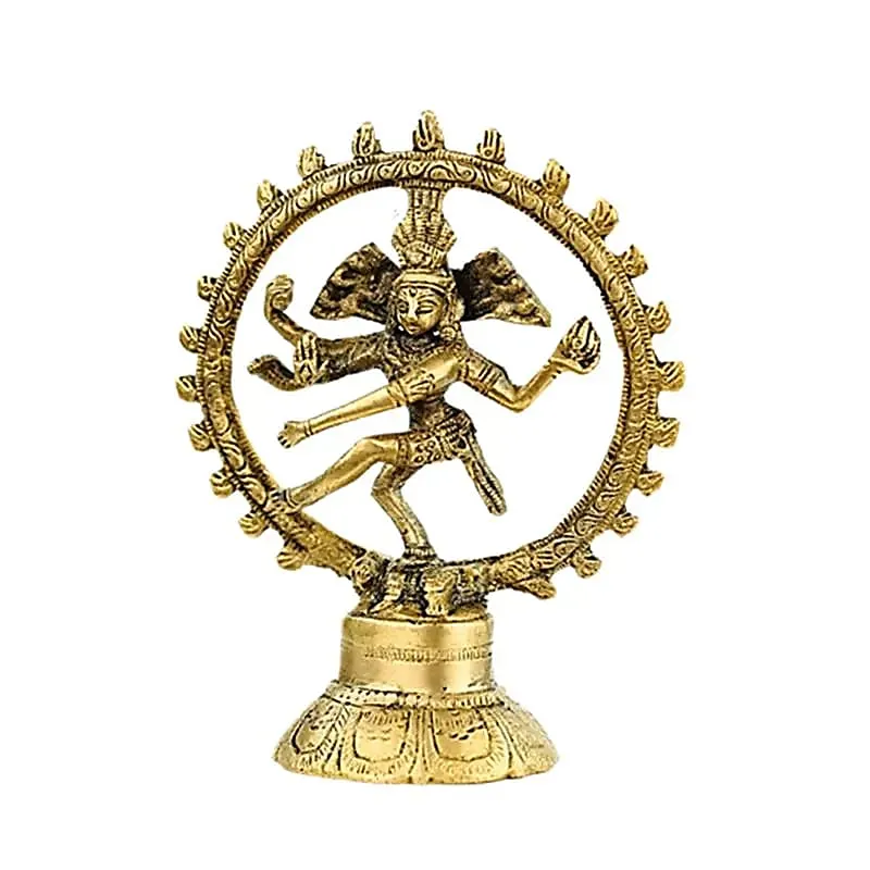 Shiva Nataraj messing 1 kleur