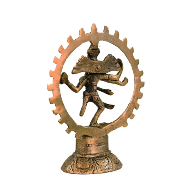 Shiva Nataraj messing 2-kleurig