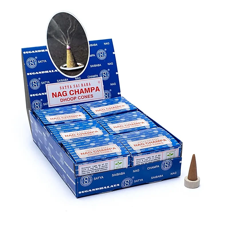 Wierookkegels Nag Champa