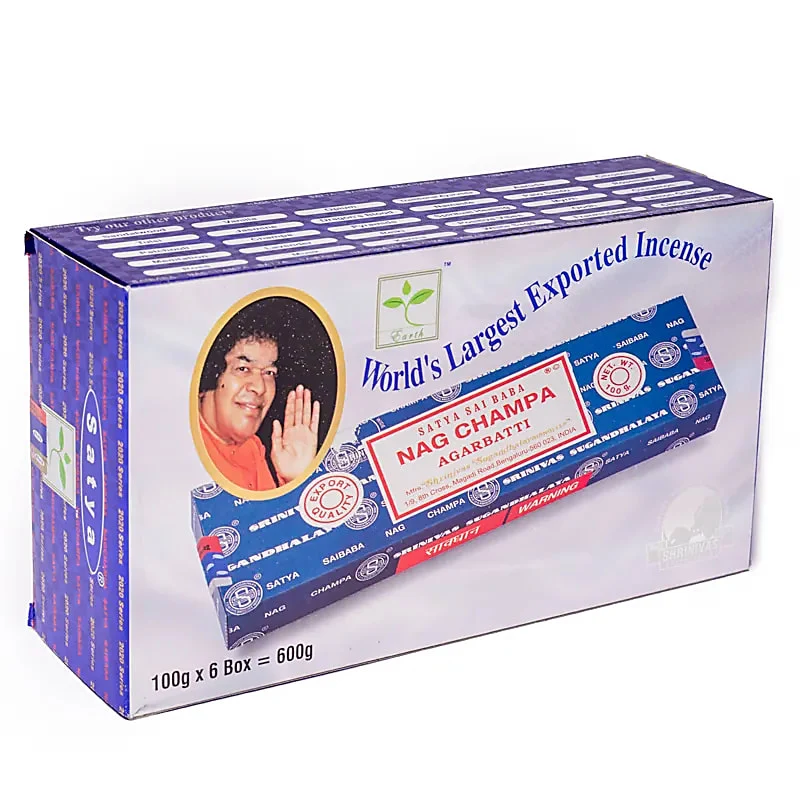 Wierook Satya Nag Champa grootverpakking