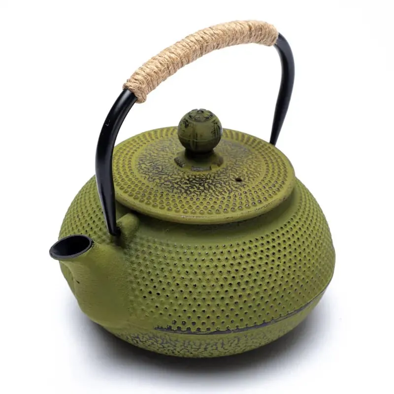 Tetsukyusu geëmailleerde 0,6 liter theepot groen