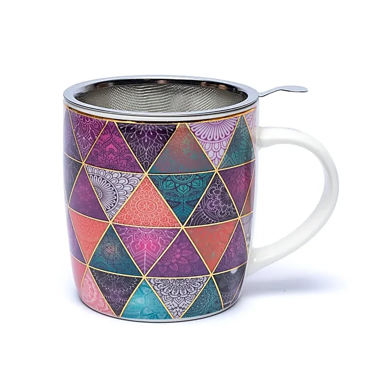 Theemok met zeef Patchwork