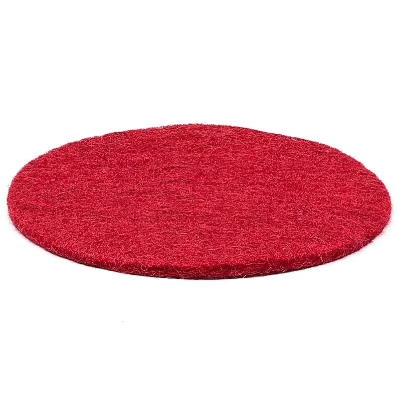 Vilten onderzetters voor klankschalen enz.