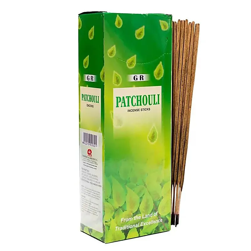 Wierook Patchouli hexagram pak