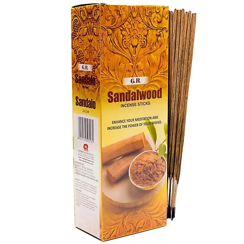 Wierook Sandelhout hexagram pak