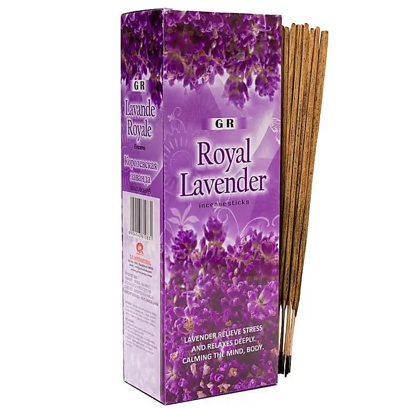 Wierook Lavendel hexagram pak