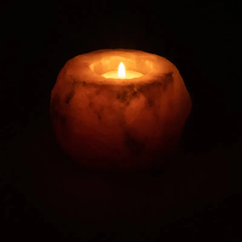 Zoutkristal sfeerlicht
