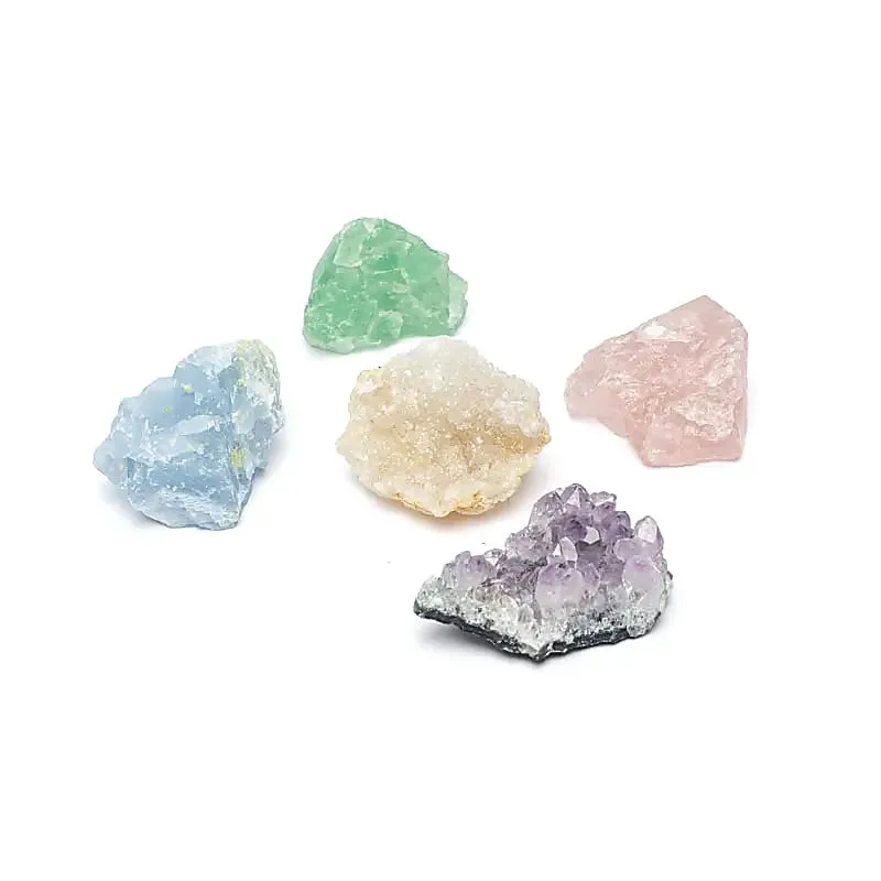 Mineralen geschenkdoos display