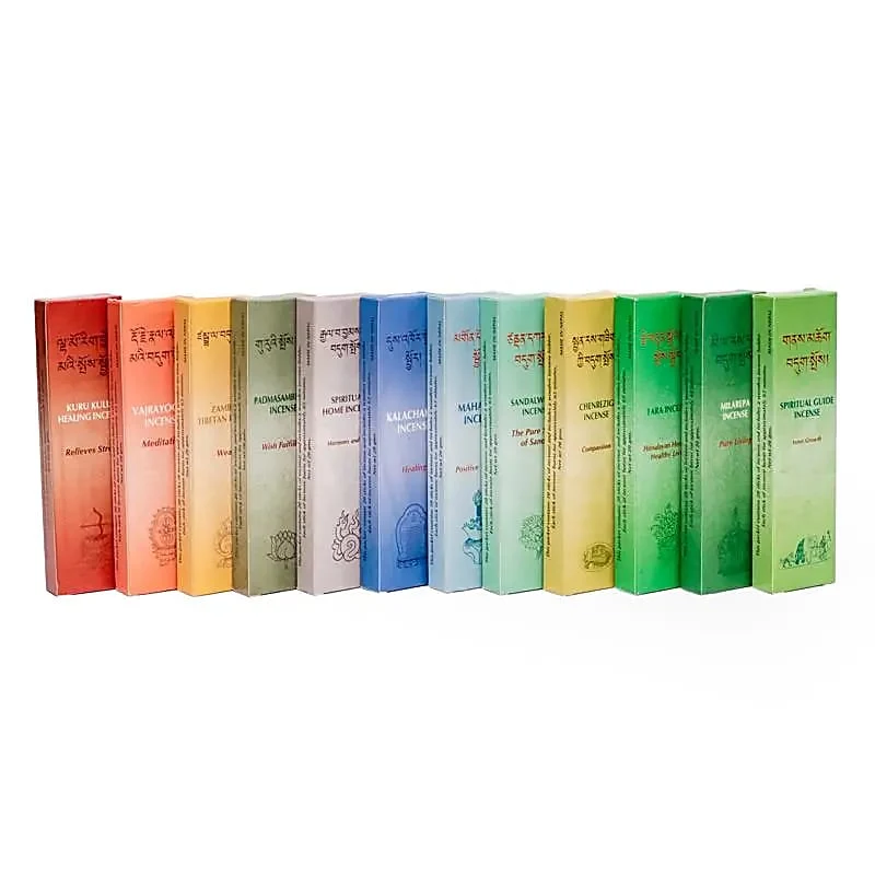 Wierook Tibetaans SET 12 pakjes