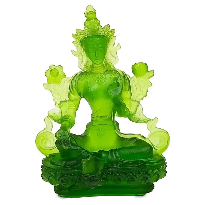 Groene Tara transparant groen
