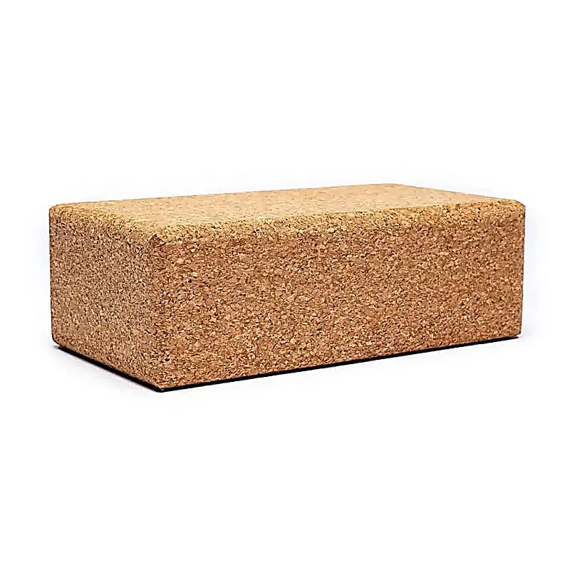 Yoga prop steunblok kurk
