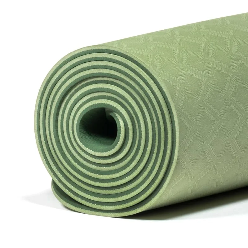 Yogi & Yogini Premium TPE Yogamat groen