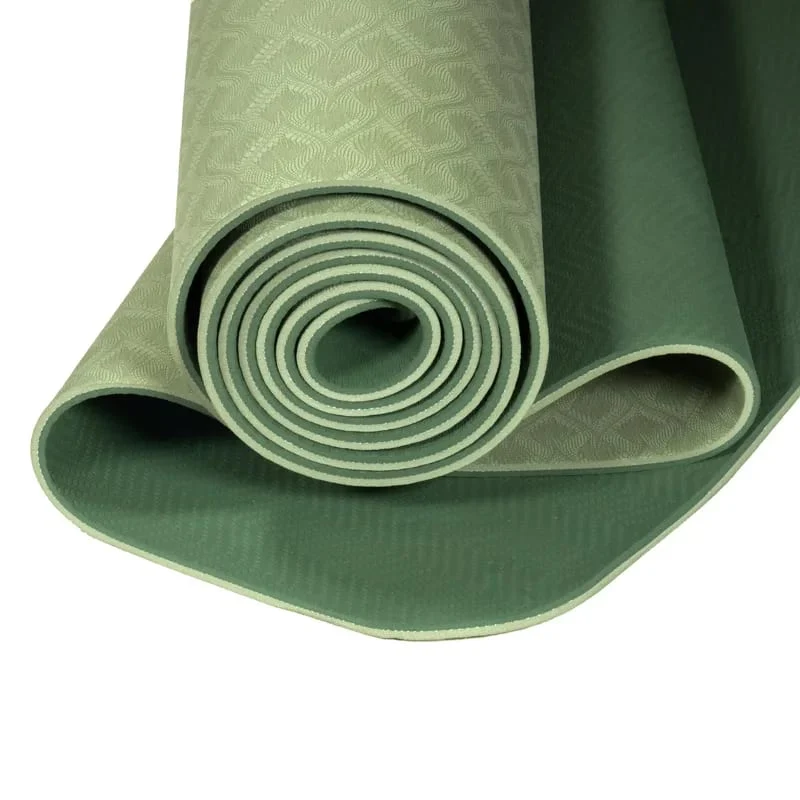 Yogi & Yogini Premium TPE Yogamat groen