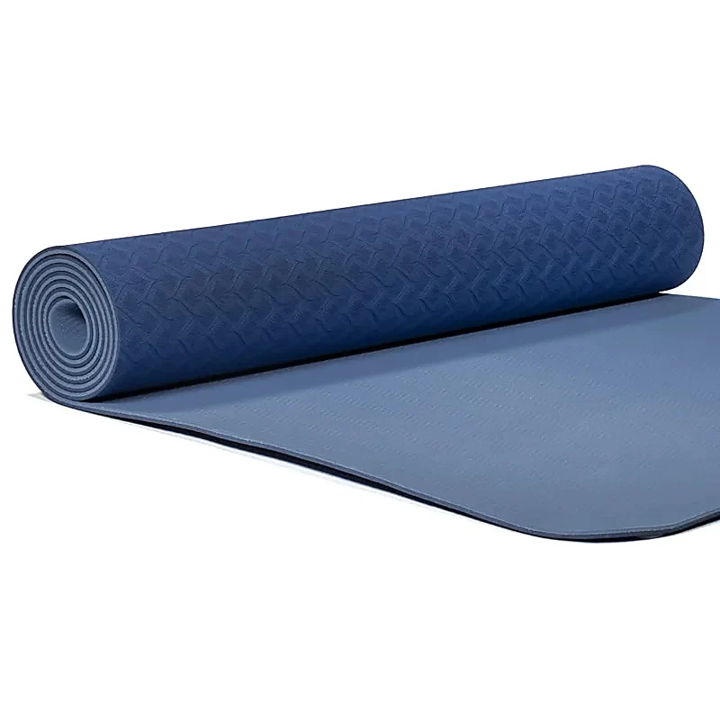 Yogi & Yogini Premium TPE Yogamat blauw