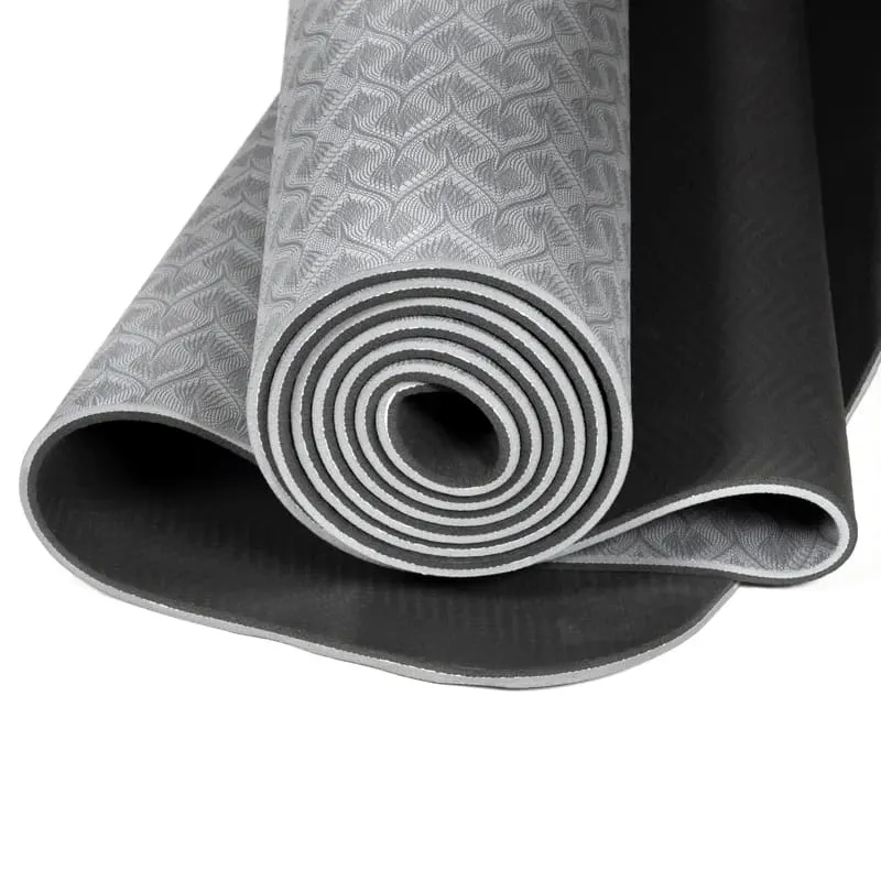 Yogi & Yogini Premium TPE Yogamat antraciet