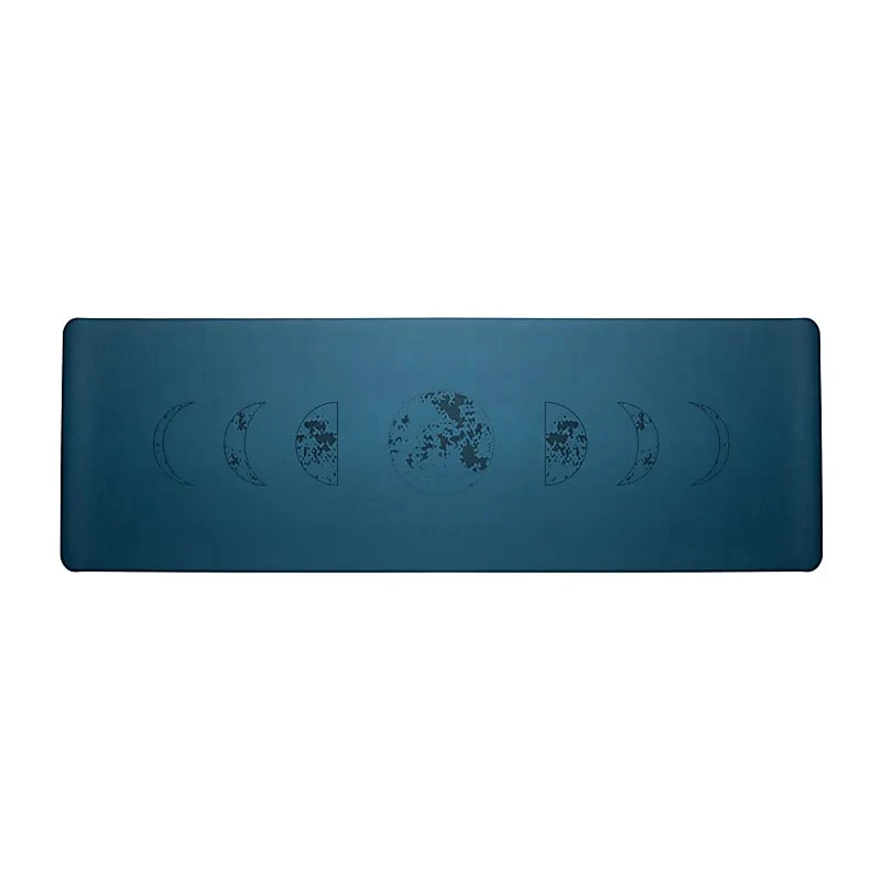 Yogi & Yogini PU yogamat maanfasen petrol