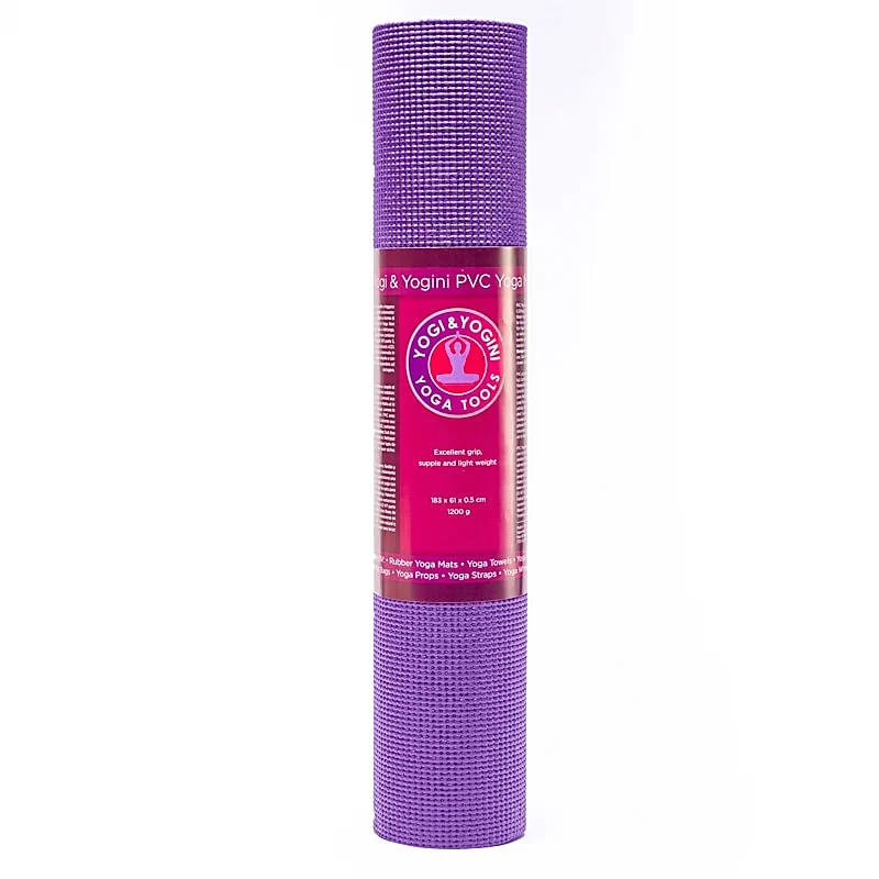 Yogi & Yogini PVC yogamat violet