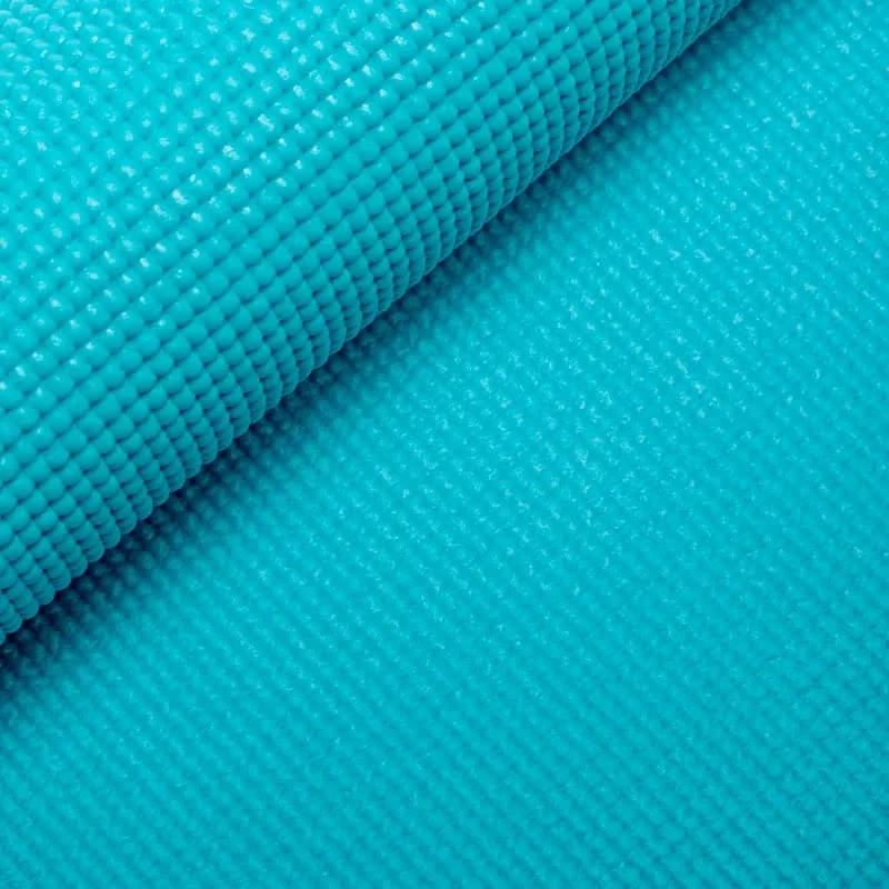 Yogi & Yogini PVC yogamat turquoise