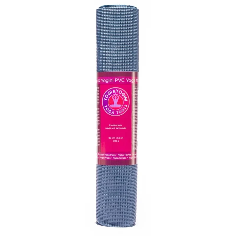 Yogi & Yogini PVC yogamat indigo