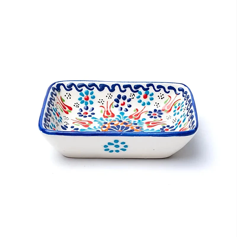 Zeephouder handgemaakt rood wit blauw