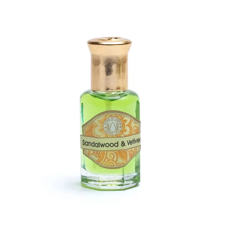 Sandelhout Vetiver Ayurveda geurolie